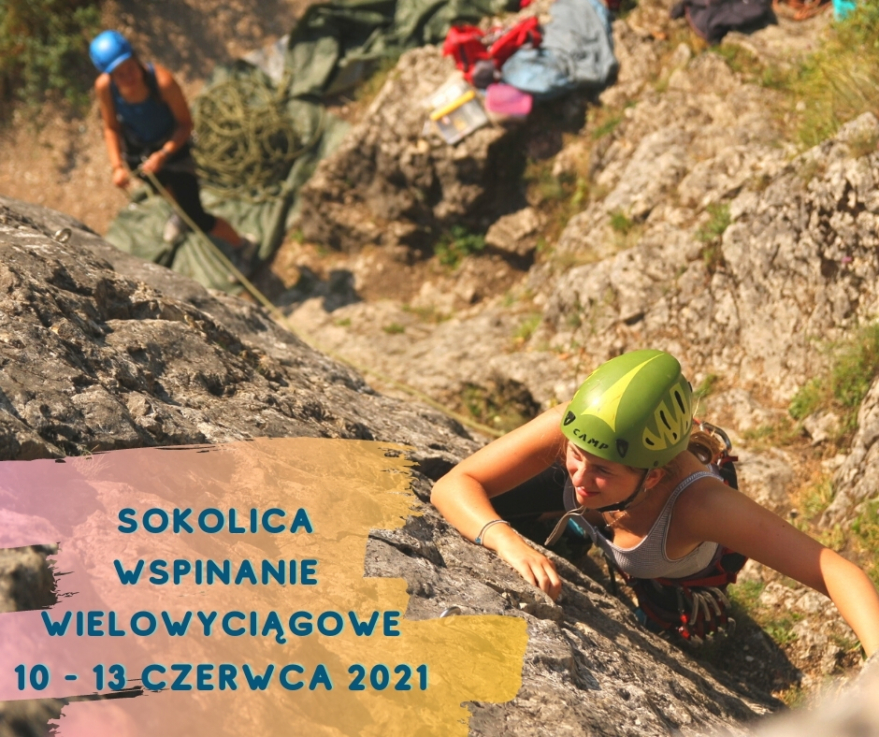 wspinanie wielowyciągowe na Sokolicy