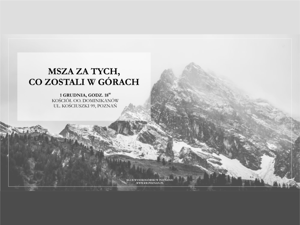 Msza Św. za tych co odeszli